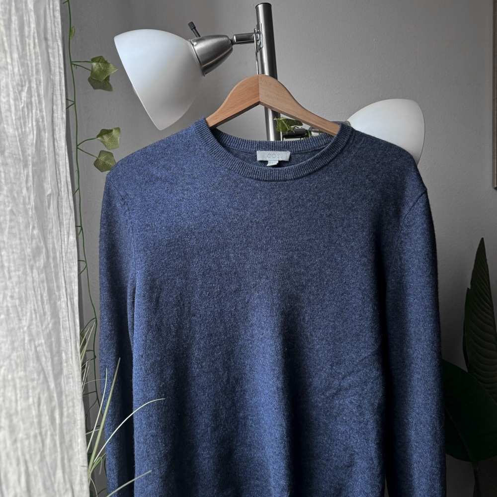 COS wool yak crew sweater